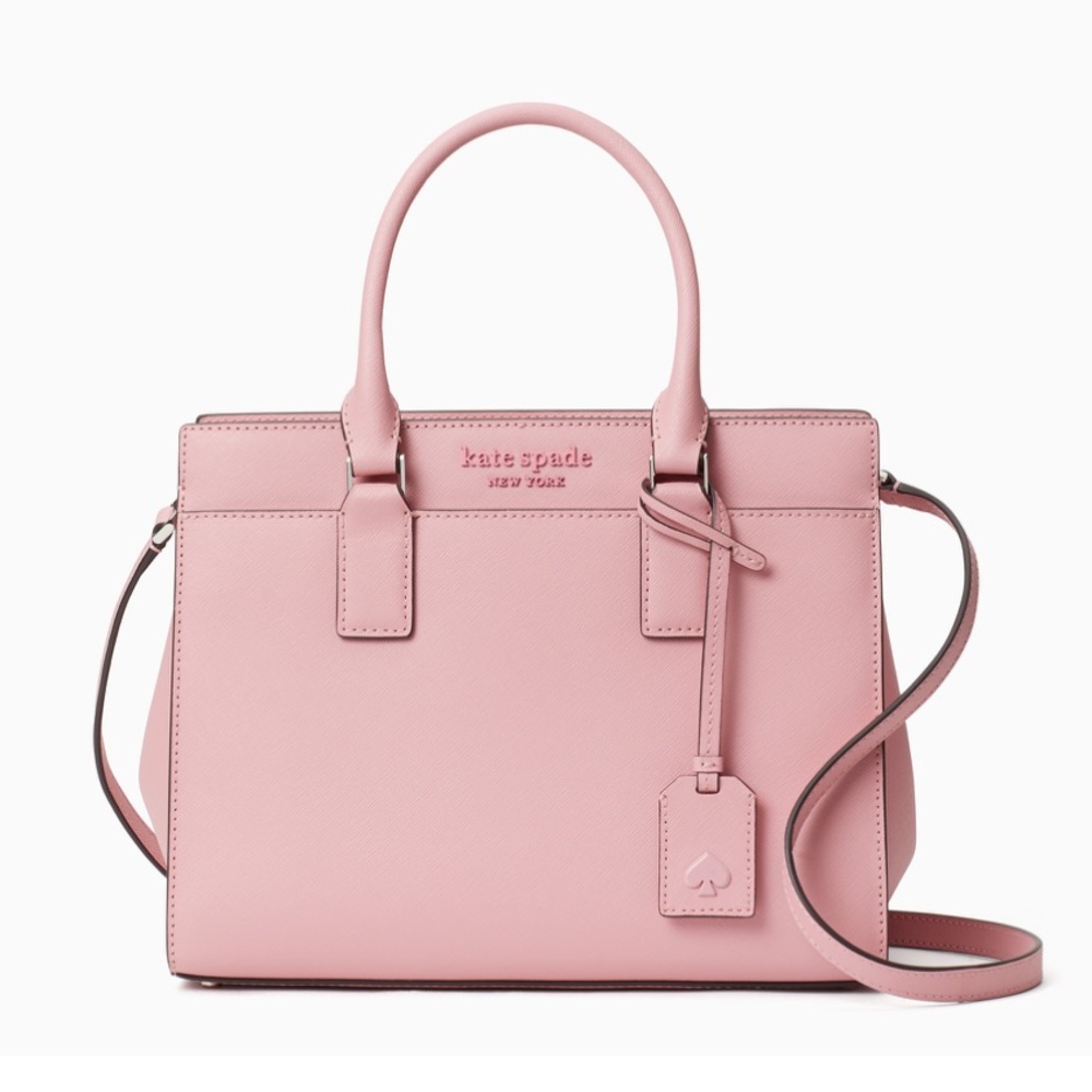 Kate Spade Medium Cameron Satchel Bright Carnation